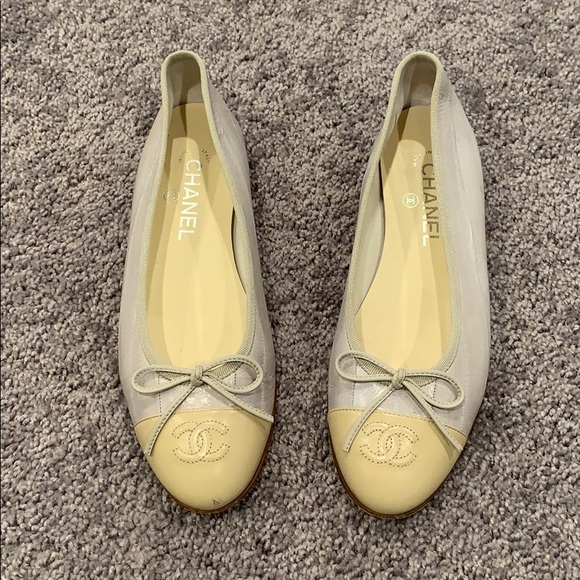 CHANEL Shoes - Chanel Ballerina Bow Flats